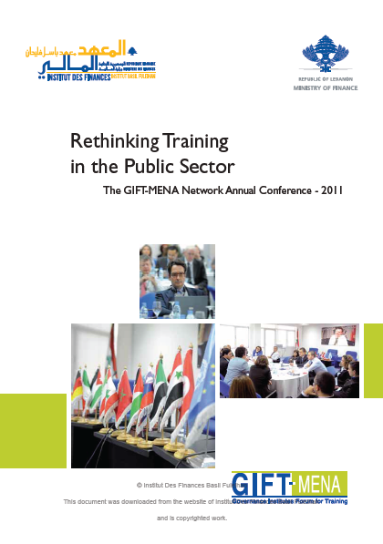 Rethinking Training in the Public Sector – The GIFT-MENA Annual Meeting 2011